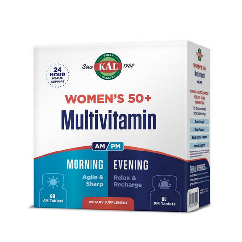 Multivitamin Am/Pm Women's 50+ 2x60 Caps by Kal