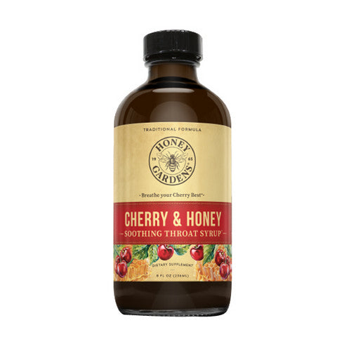 Cherry Honey Syrup 8 Oz by Honey Gardens