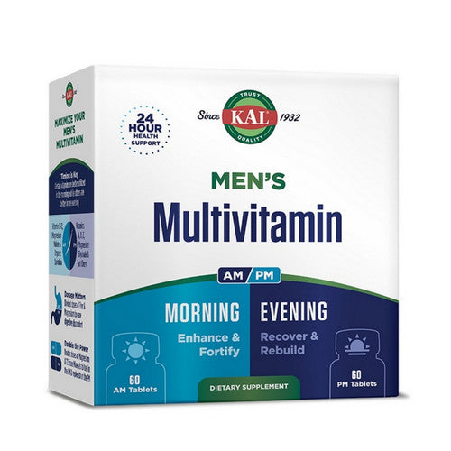 Multivitamin Am/Pm Men's 2x60 Caps by Kal