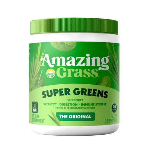 Greens And Superfood Powder Original 8.5 Oz by Amazing Grass