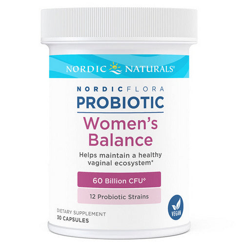 Nordic Flora Probiotic Women's Balance 30 Count by Nordic Naturals