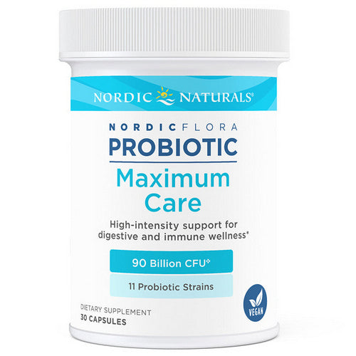 Nordic Flora Probiotic Maximum Care 30 Count by Nordic Naturals