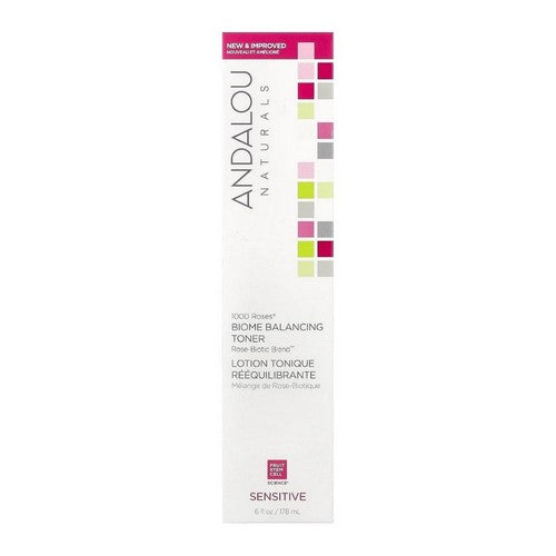 1000 Roses Biome Balancing Toner Sensitive 6 Oz by Andalou Naturals