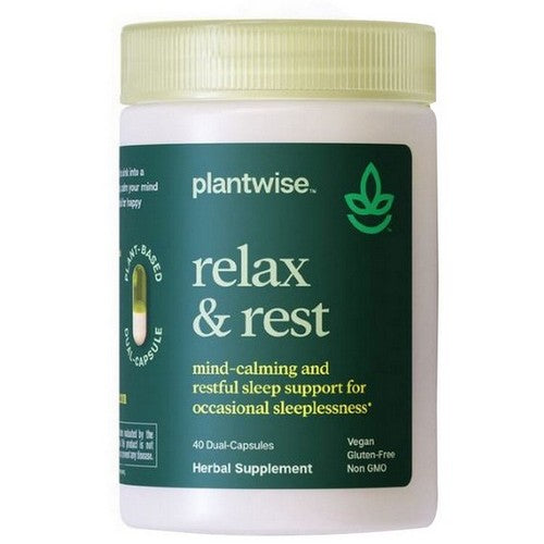Relax & Rest 40 Caps by Plantwise