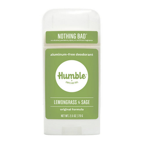 Deodorant Original Formula Lemongrass And Sage 2.5 Oz by Humble Brands