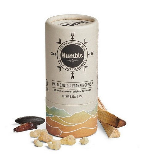 Deodorant Plastic Free Palo Santo And Frankincense 2.65 Oz by Humble Brands
