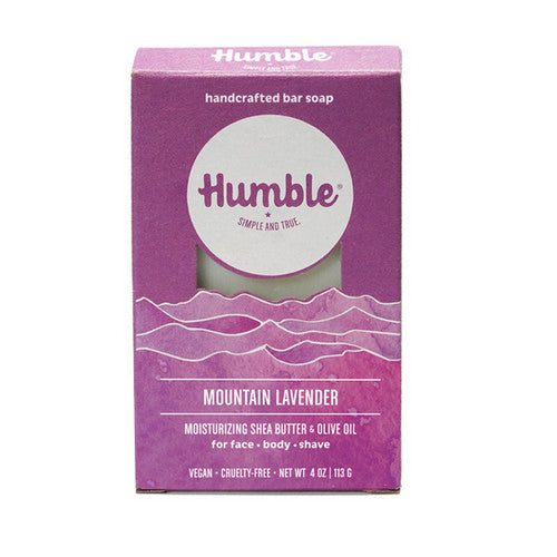 Bar Soap Mountain Lavender 4 Oz by Humble Brands