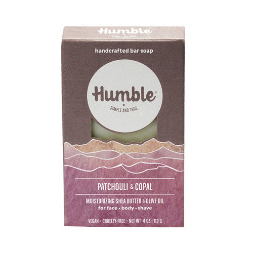 Bar Soap Patchouli & Copal 4 Oz by Humble Brands