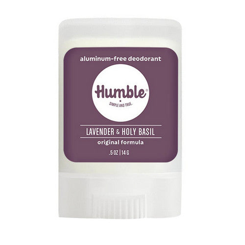 Original Lavender And Holy Basil Deodorant 0.5 Oz by Humble Brands