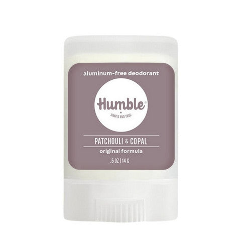 Deodorant Travel Size Original Patchouli And Copal 0.5 Oz by Humble Brands