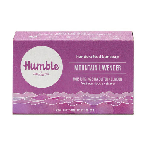 Bar Soap Travel Size Mountain Lavender 1 Oz by Humble Brands