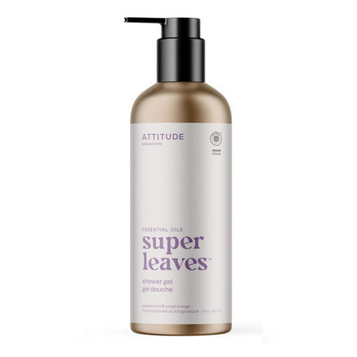 Shower Gel Peppermint & Sweet Orange 16 Oz by Oceanly