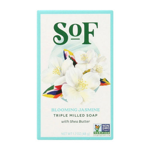 Triple Milled Bar Soap Blooming Jasmine 1.7 Oz by South Of France Soaps
