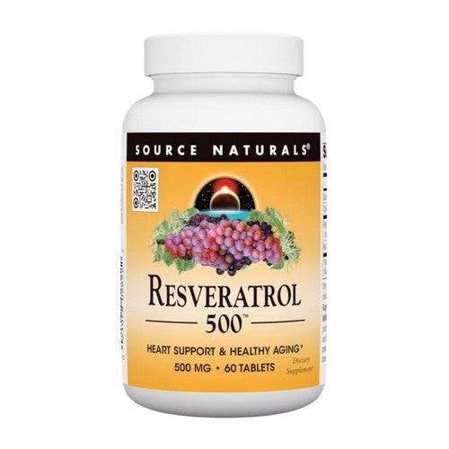 Resveratrol 60 Tabs by Source Naturals
