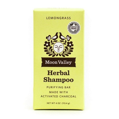 Herbal Shampoo Bar Lemongrass 3.5 Oz by Moon Valley Organics