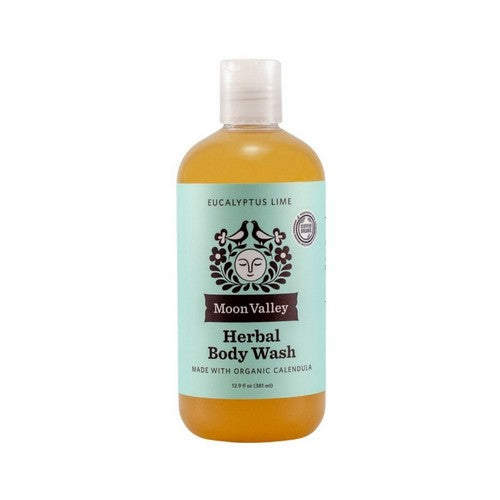 Organics Herbal Body Wash Eucalyptus Lime 13 Oz by Moon Valley Organics