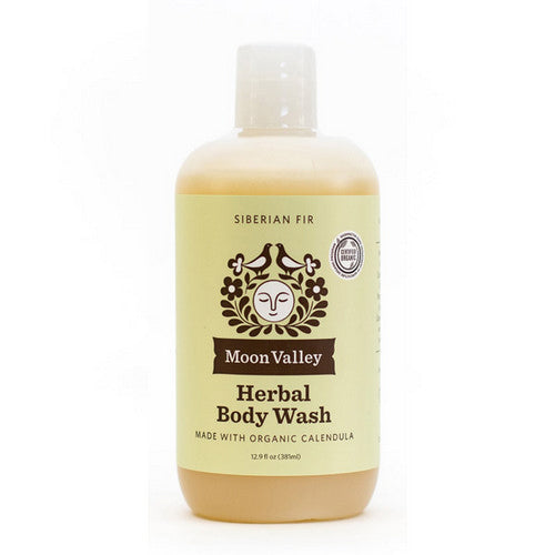 Organics Herbal Body Wash Siberian Fir 13 Oz by Moon Valley Organics
