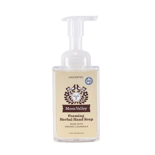 Organics Foaming Herbal Hand Soap Unscented 8.8 Oz by Moon Valley Organics