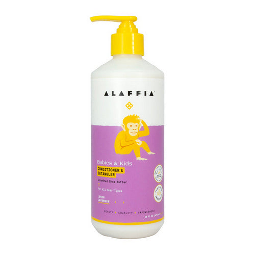 Babies And Kids Conditioner Detangler Lemon Lavender 16 Oz by Alaffia