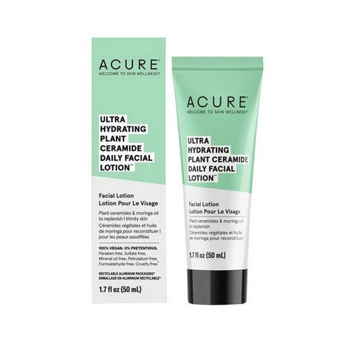 Ultra Hydrating Plant Ceramide Daily Facial Lotion 1.7 Oz by Acure