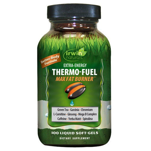 Extra-Energy Thermo-Fuel Max Fat Burner 180 Softgels by Irwin Naturals