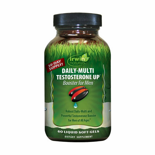 Daily-Multi Testosterone UP Booster for Men 60 Softgels by Irwin Naturals