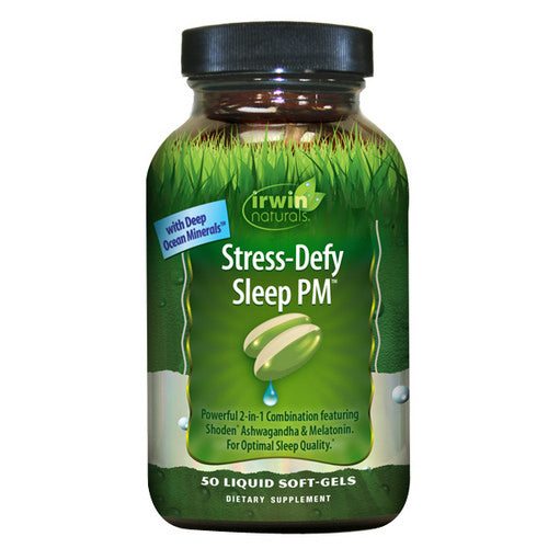 Stress-Defy Sleep Pm 50 Softgels by Irwin Naturals