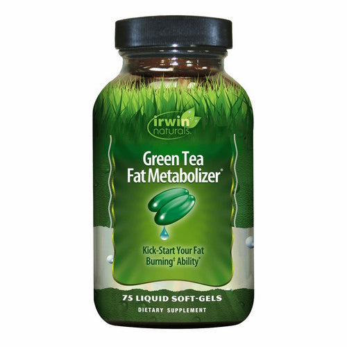 Green Tea Fat Metabolizer 75 Softgels by Irwin Naturals