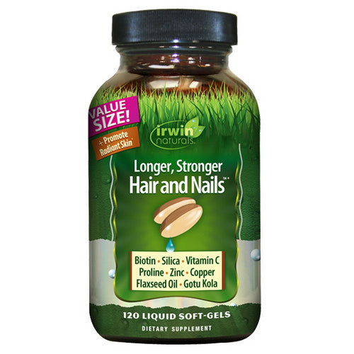 Longer Stronger Hair And Nails 120 Softgels by Applied Nutrition