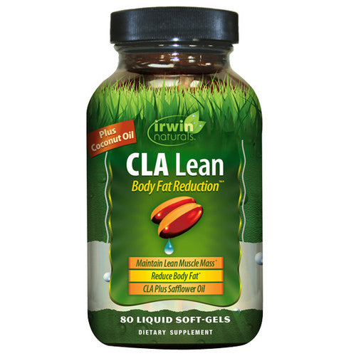Cla Lean Body Fat Reduction 80 Softgels by Irwin Naturals