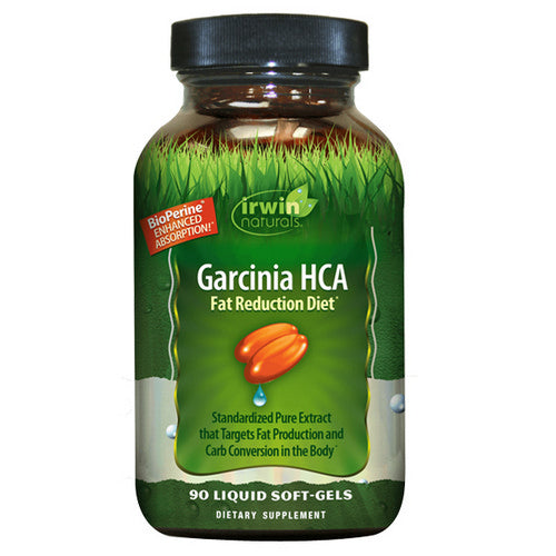Garcinia HCA Fat Reduction Diet 90 Softgels by Irwin Naturals