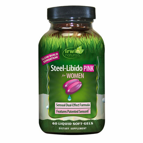 Steel-Libido Pink For Women 60 Softgels by Irwin Naturals