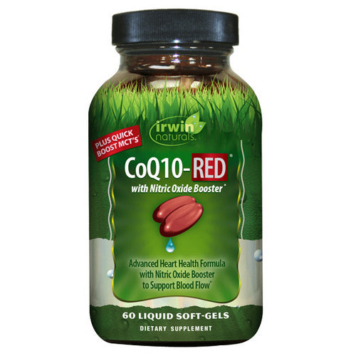 Coq10 Red 60 Softgels by Irwin Naturals