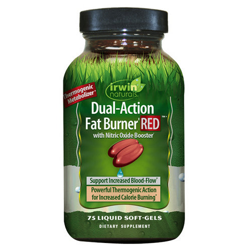 Dual-Action Fat Burner Red 75 Softgels by Irwin Naturals