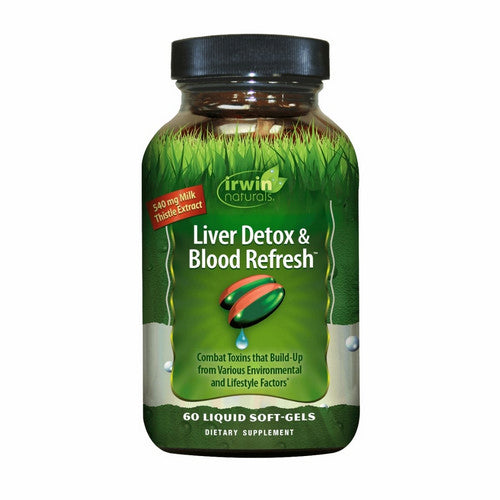 Liver Detox & Blood Refresh 60 Softgels by Irwin Naturals