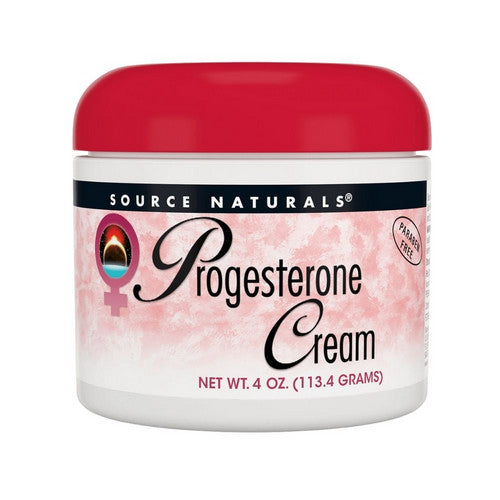 Progesterone Cream 4 oz by Source Naturals
