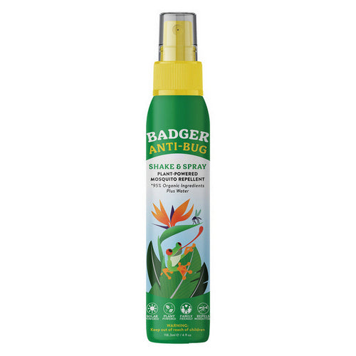 Anti-Bug Shake And Spray Travel Size 4 Oz by Badger Balm