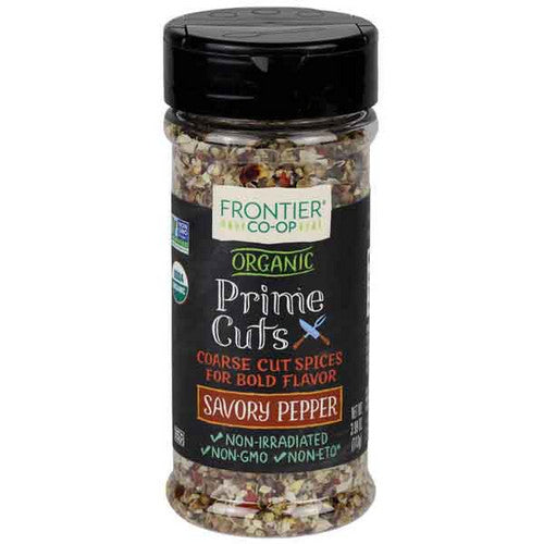 Organic Prime Cuts Savory Pepper 3.99 Oz by Frontier Coop