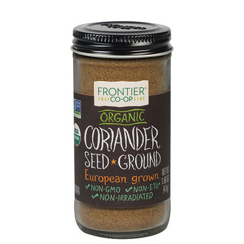 Organic Ground Coriander Seed 1.66 Oz by Frontier Coop