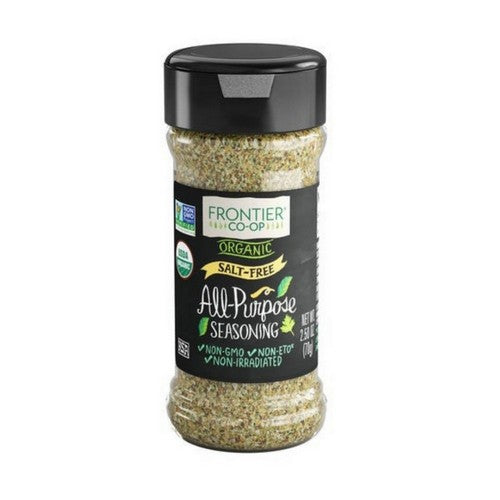 Organic Salt Free All Purpose Seasoning 2.5 Oz by Frontier Coop