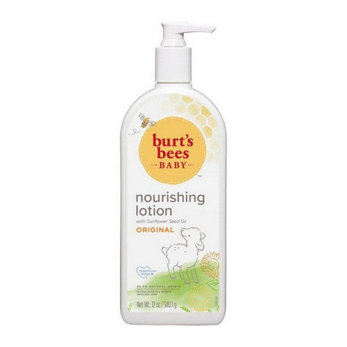 Baby Bee Original Nourishing Lotion with Pump 12 Oz by Burts Bees