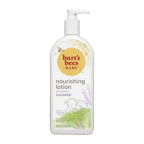 Baby Bee Calming Nourishing Lotion with Pump 12 Oz by Burts Bees