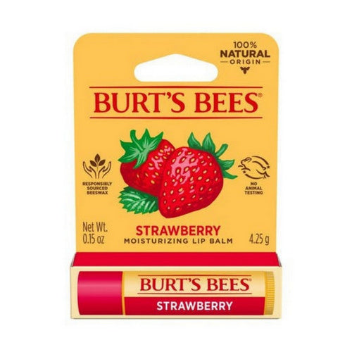 Blister Box Strawberry Lip Balm 0.15 Oz by Burts Bees