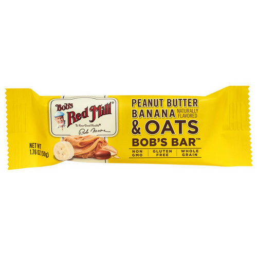Peanut Butter Banana And Oats Better Bar 1.76 Oz / 12 Bars by Bobs Red Mill