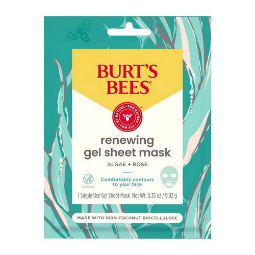 Renewing Facial Mask With Rose and Vitamin E 1 Count by Burts Bees