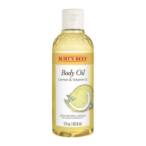 Body Oil Lemon And Vitamin E 5 Oz by Burts Bees