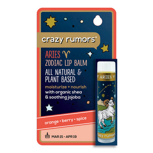 Aries Fire Blend Lip Balm 0.15 Oz by Crazy Rumors