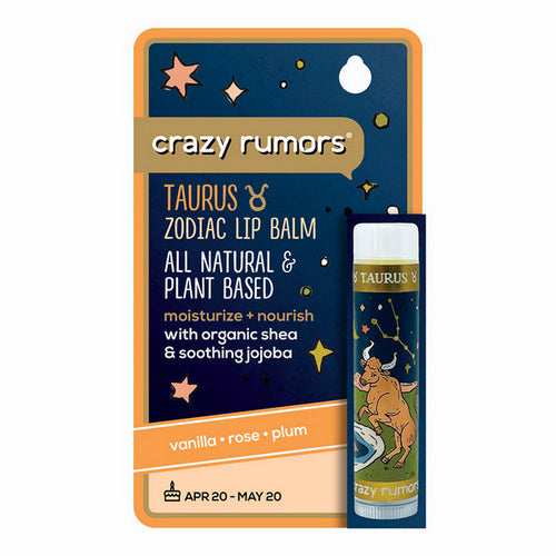 Taurus Earth Blend Lip Balm 0.15 Oz by Crazy Rumors