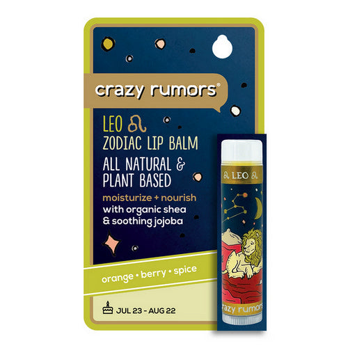 Leo Fire Blend Lip Balm 0.15 Oz by Crazy Rumors