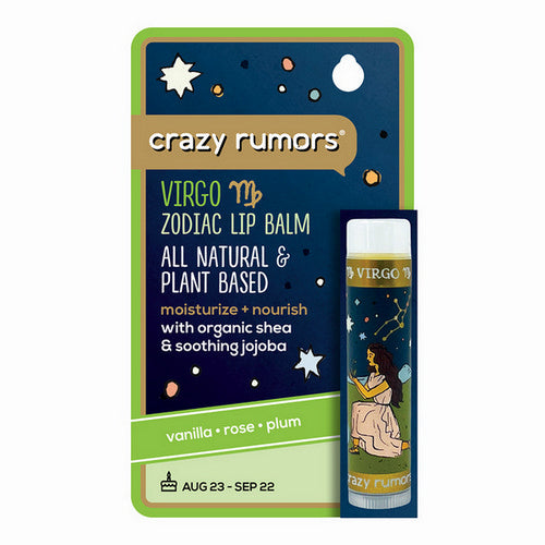 Virgo Earth Blend Lip Balm 0.15 Oz by Crazy Rumors